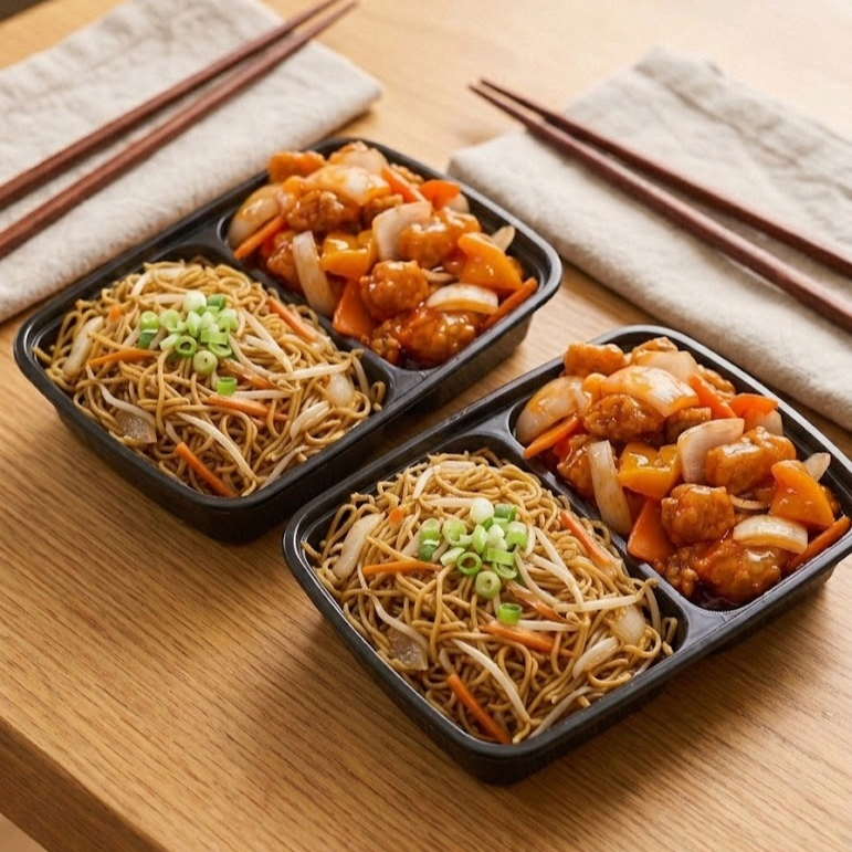 Sweet & Sour Noodle Box (Two Can Dine Special)